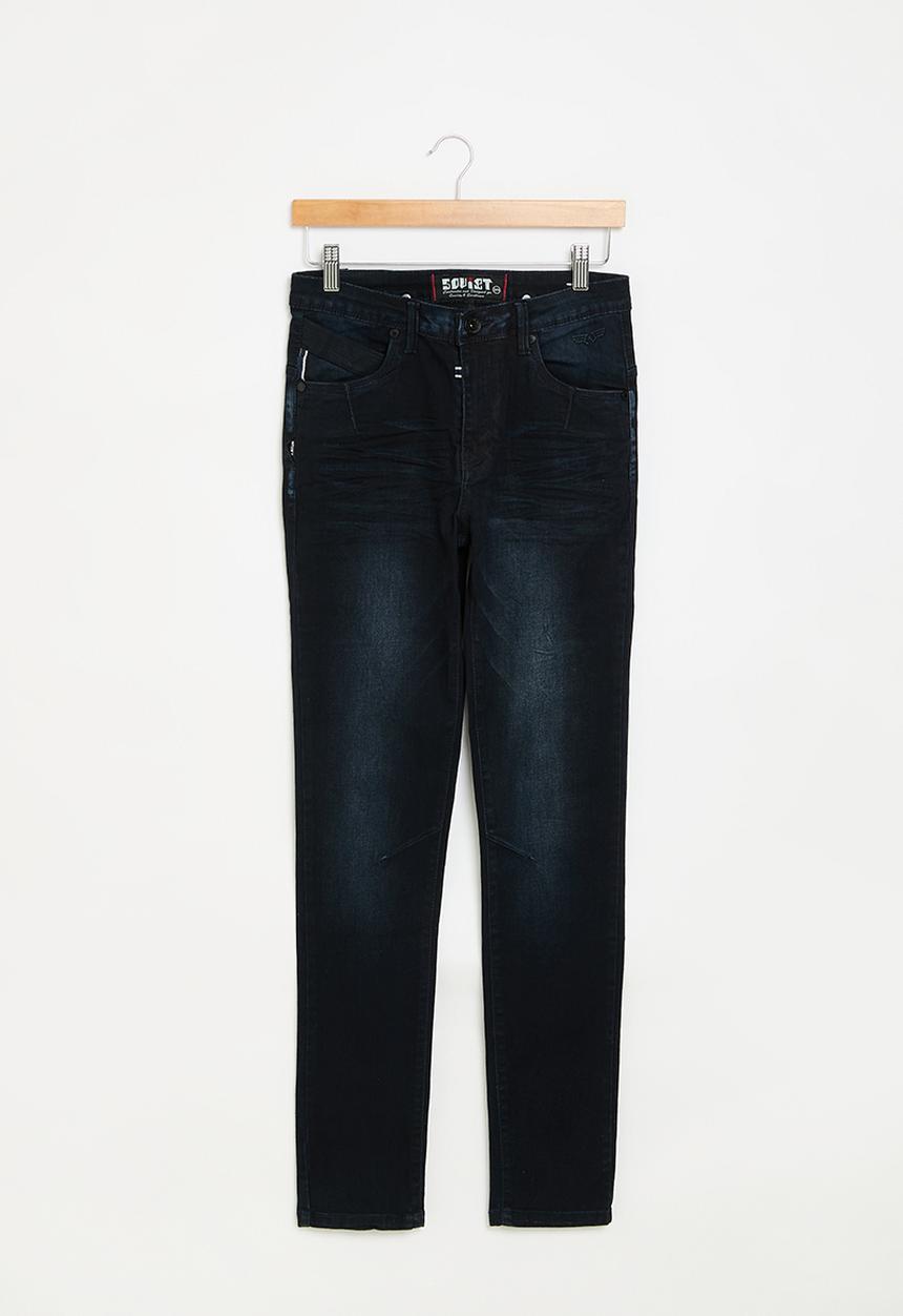 SOVIET - Boys fashion skinny denim - double dip