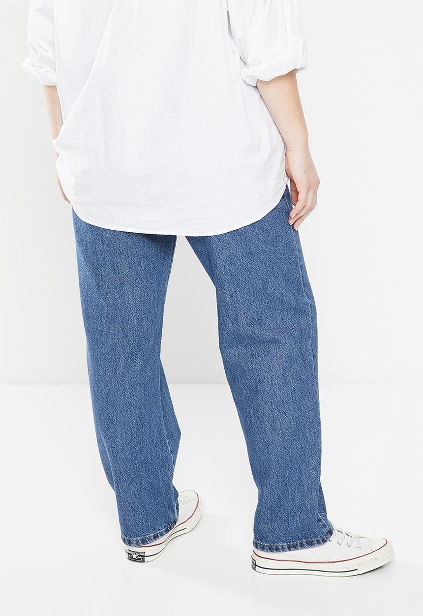 Cotton On - Plus long straight jean - misty blue 