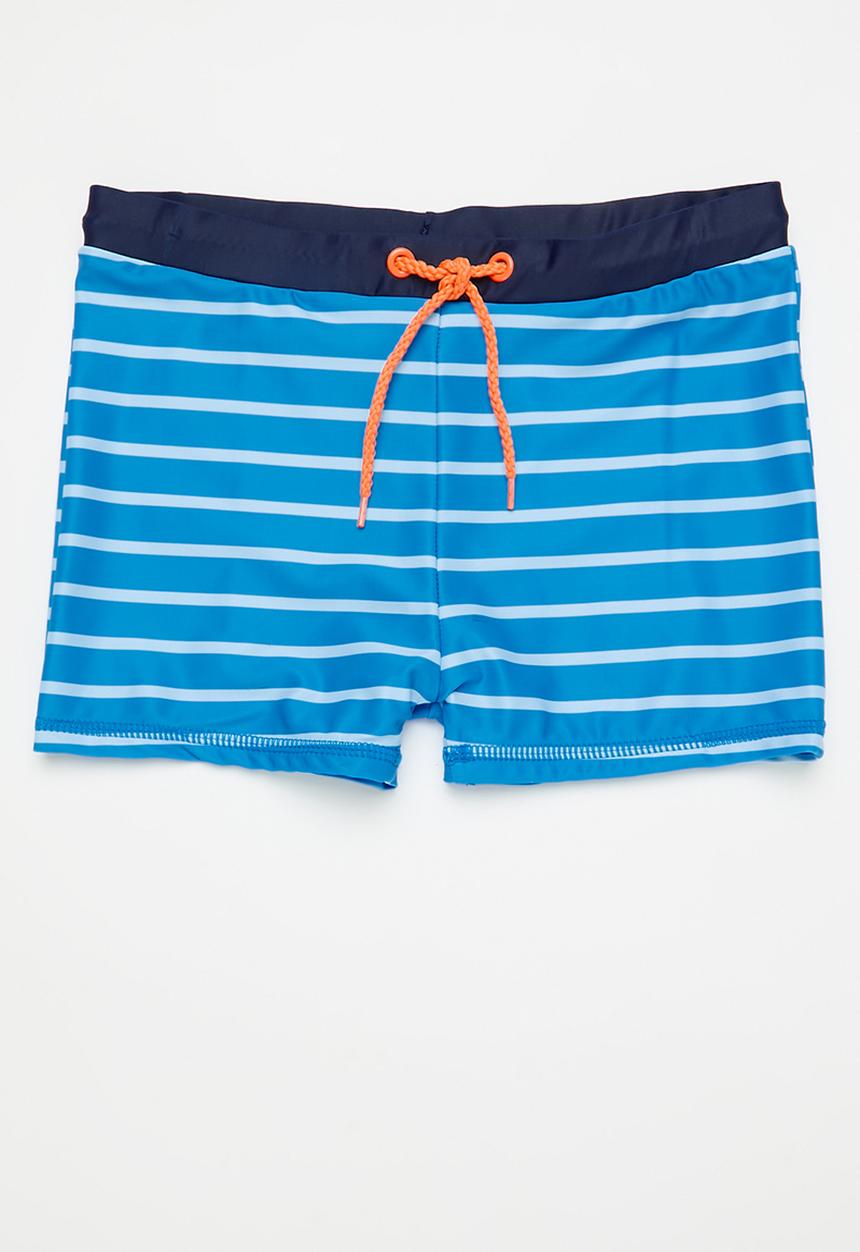 MINOTI - Stripe swim trunk - blue