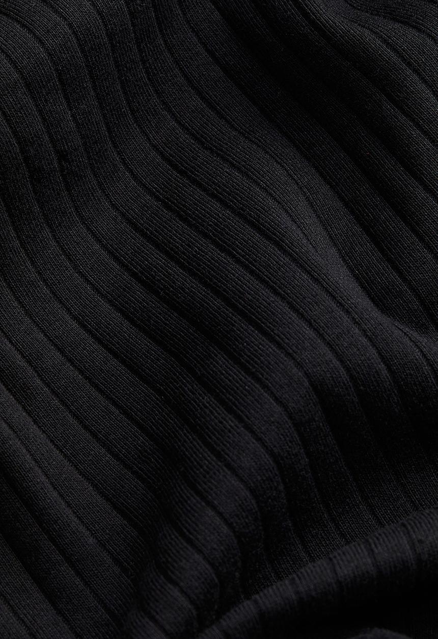 H&M - Mama ribbed sleeveless dress - black
