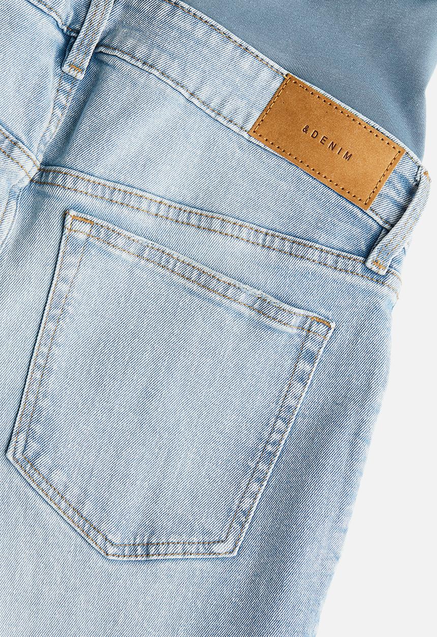 H&M - Mama straight ankle jeans - light denim blue