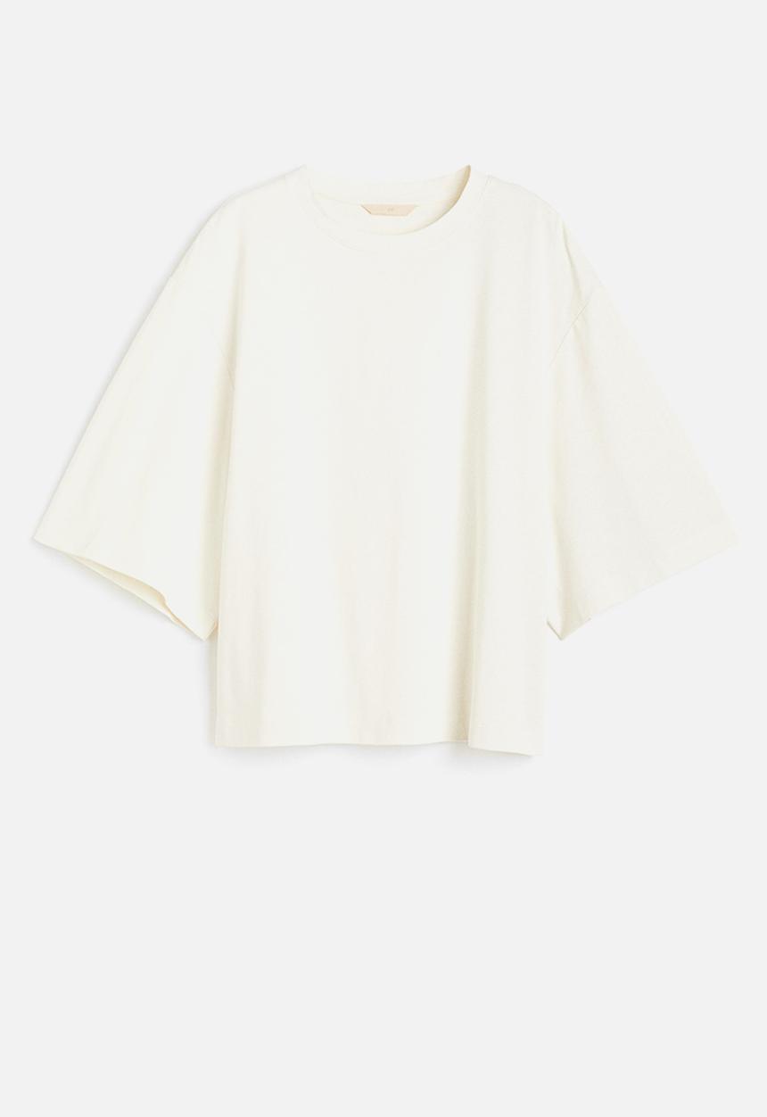 H&M - Cotton t-shirt - white