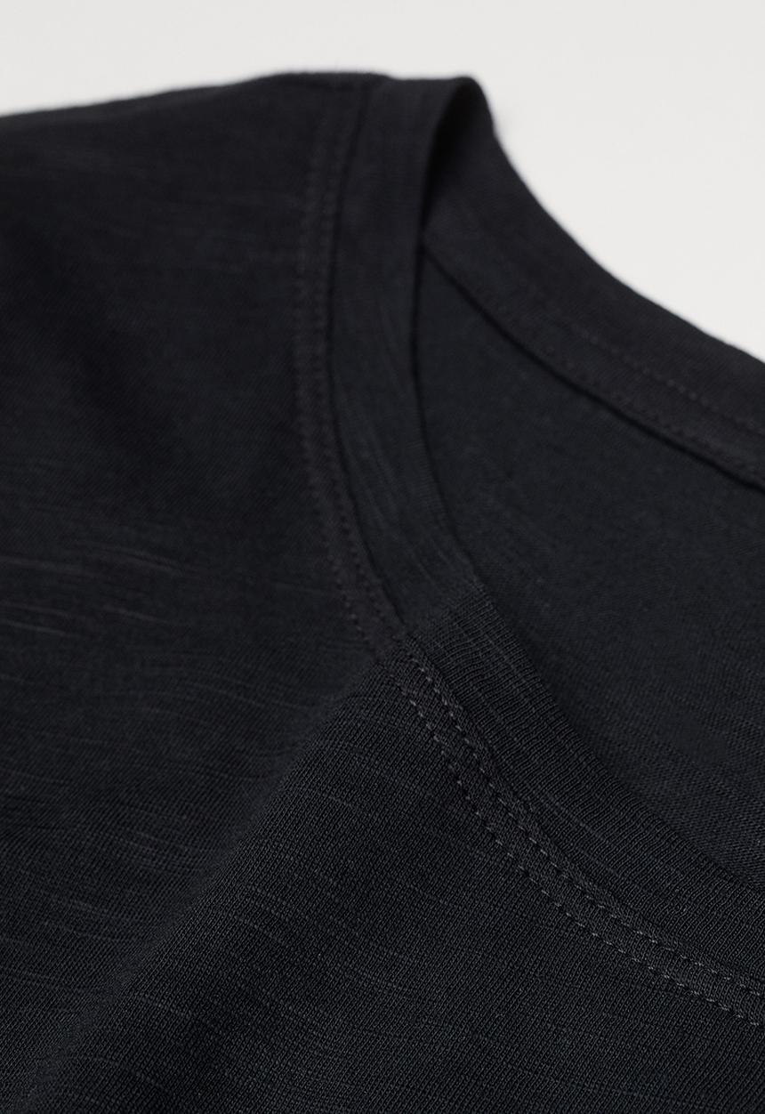 H&M - Modal-blend t-shirt - black