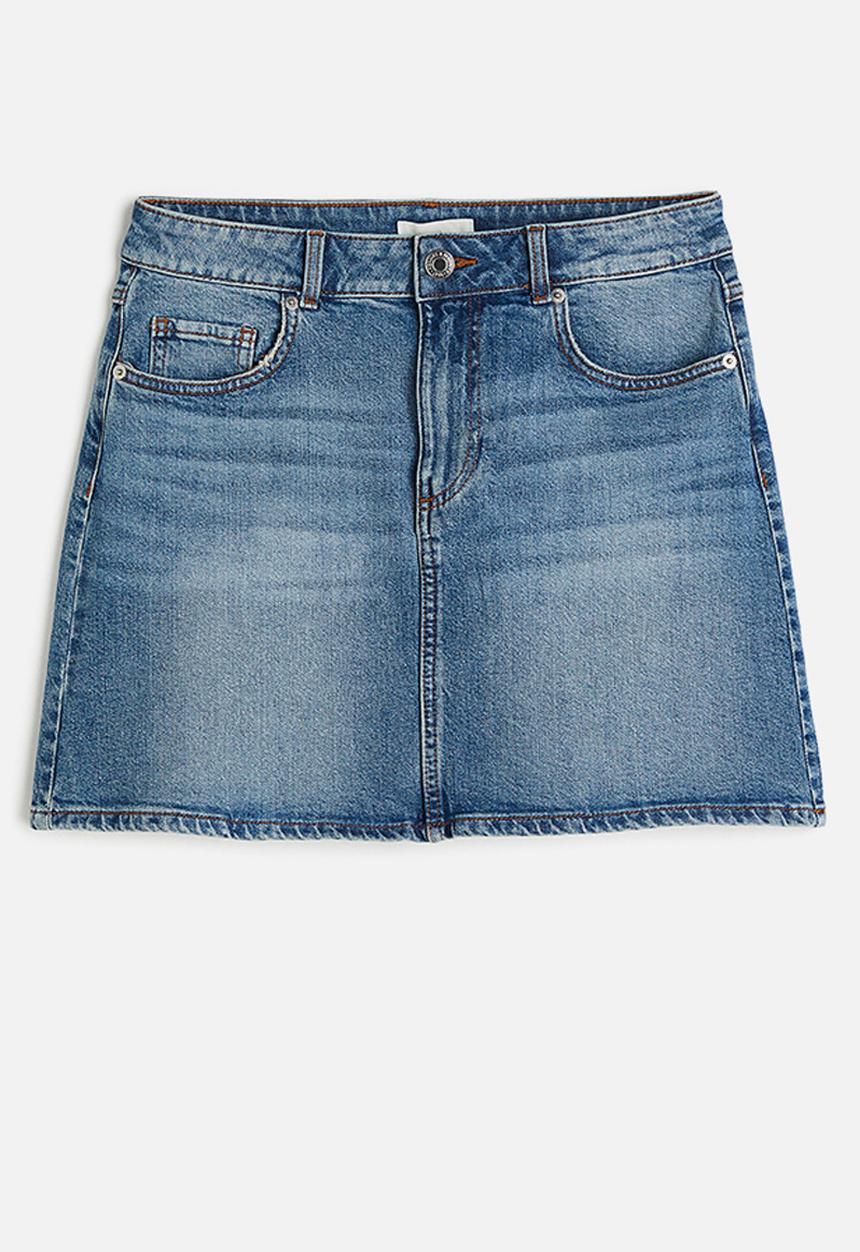H&M - Denim skirt - denim blue