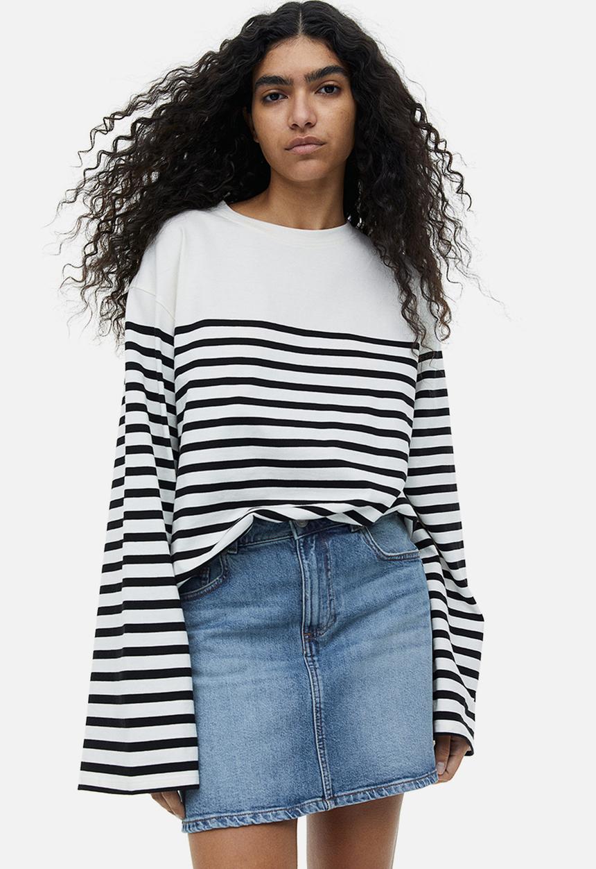 H&M - Denim skirt - denim blue