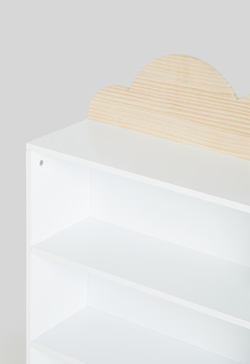 Sixth Floor - Asura cloudy shelf - white & Natural
