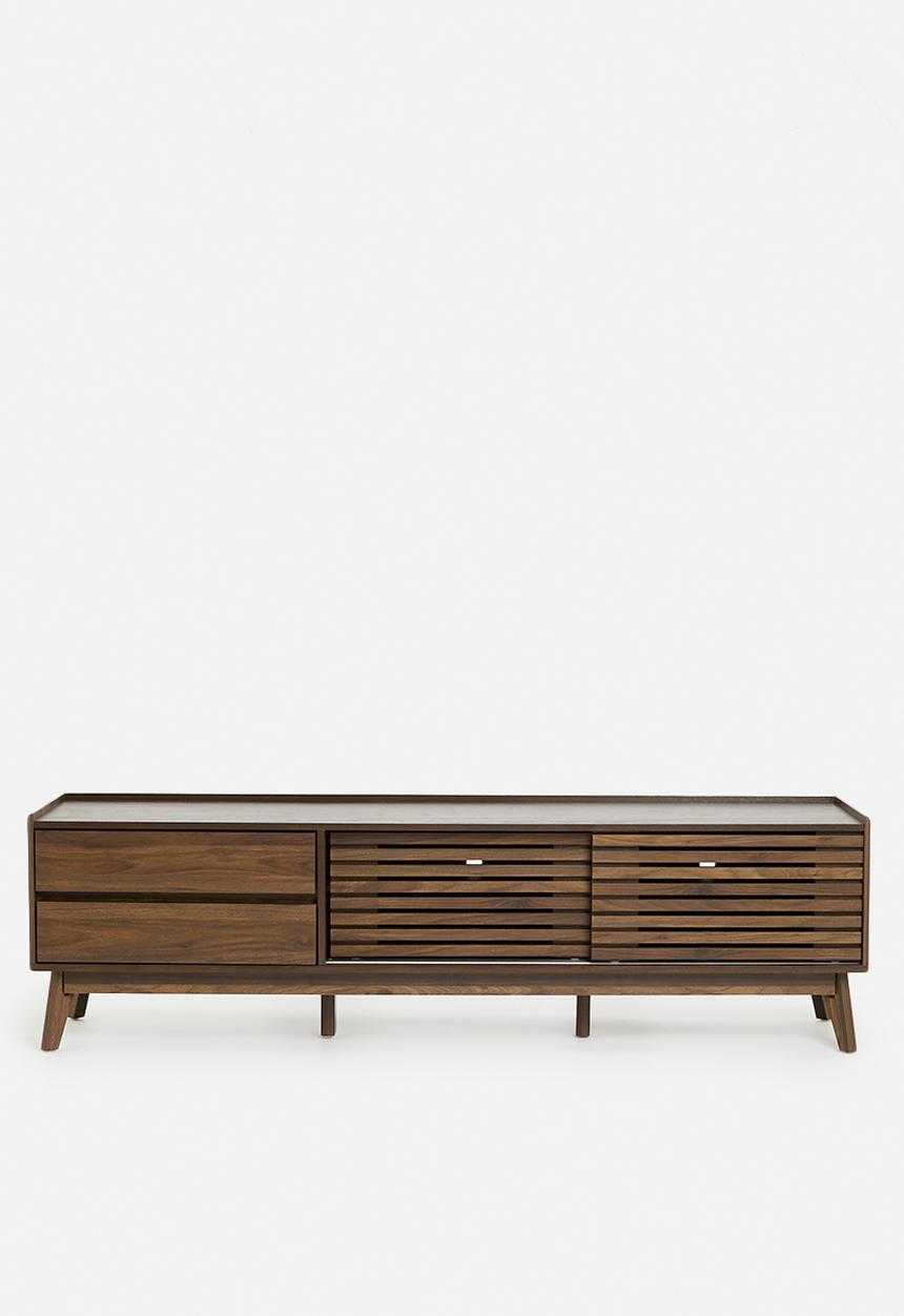 Sixth Floor - Slatted tv unit - natural  