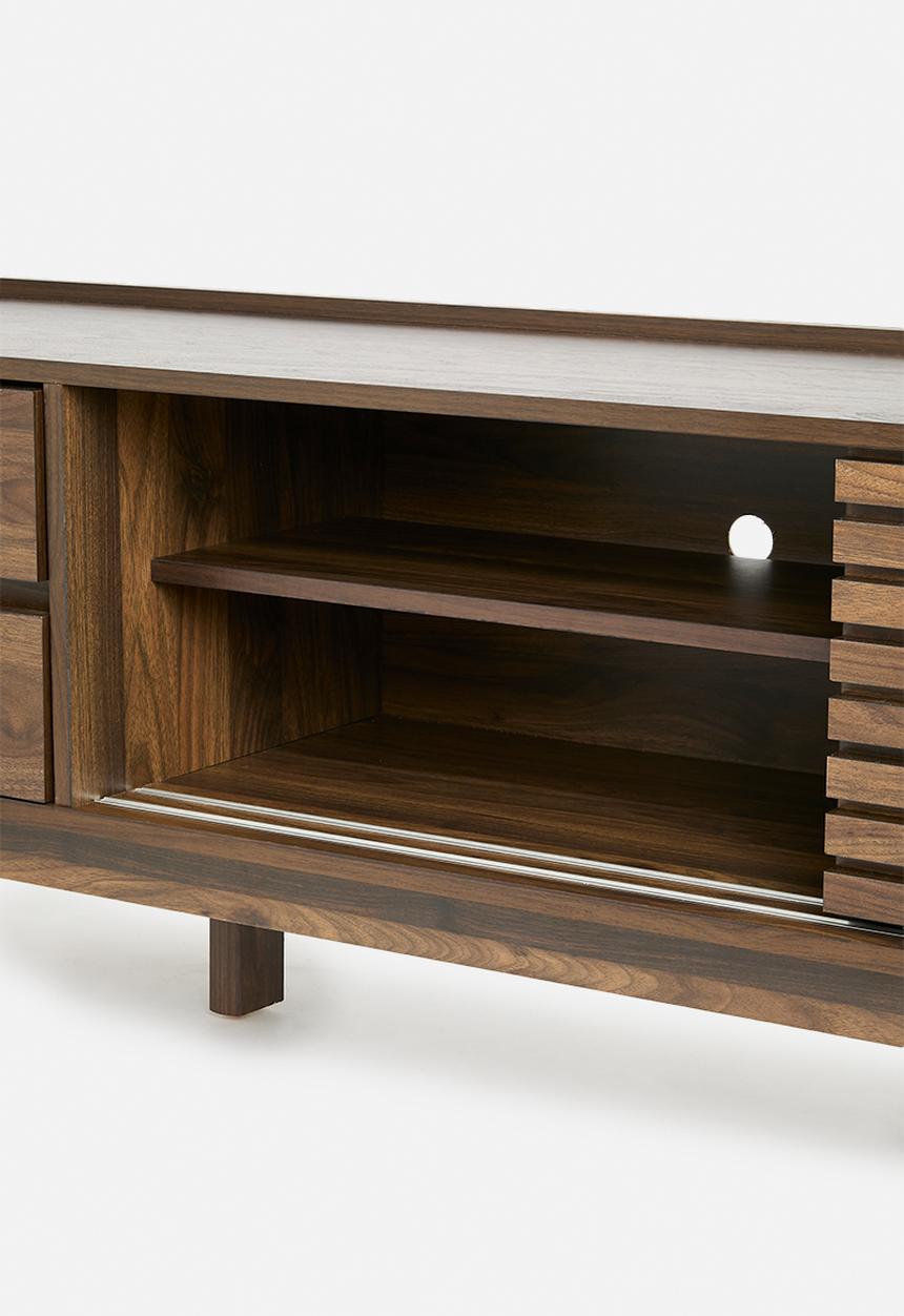 Sixth Floor - Slatted tv unit - natural  