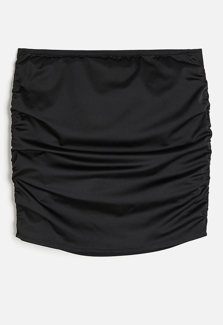 H&M - Gathered swim skirt - black