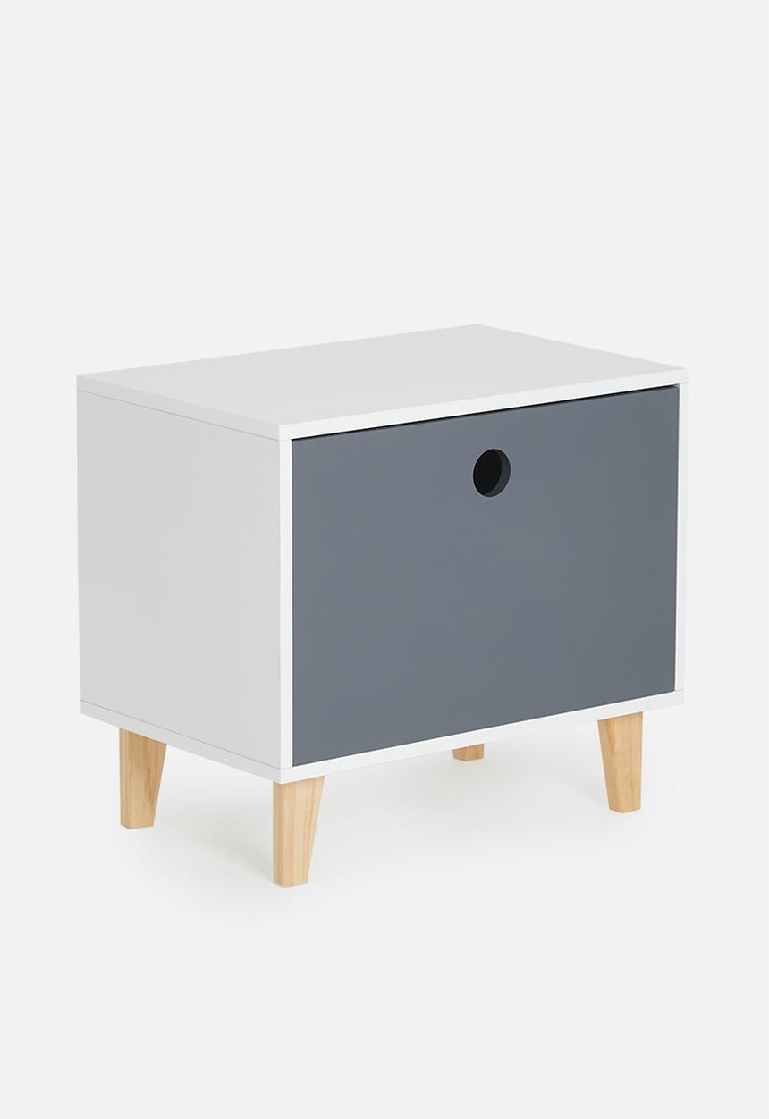 Sixth Floor - Kovu bedside table - grey