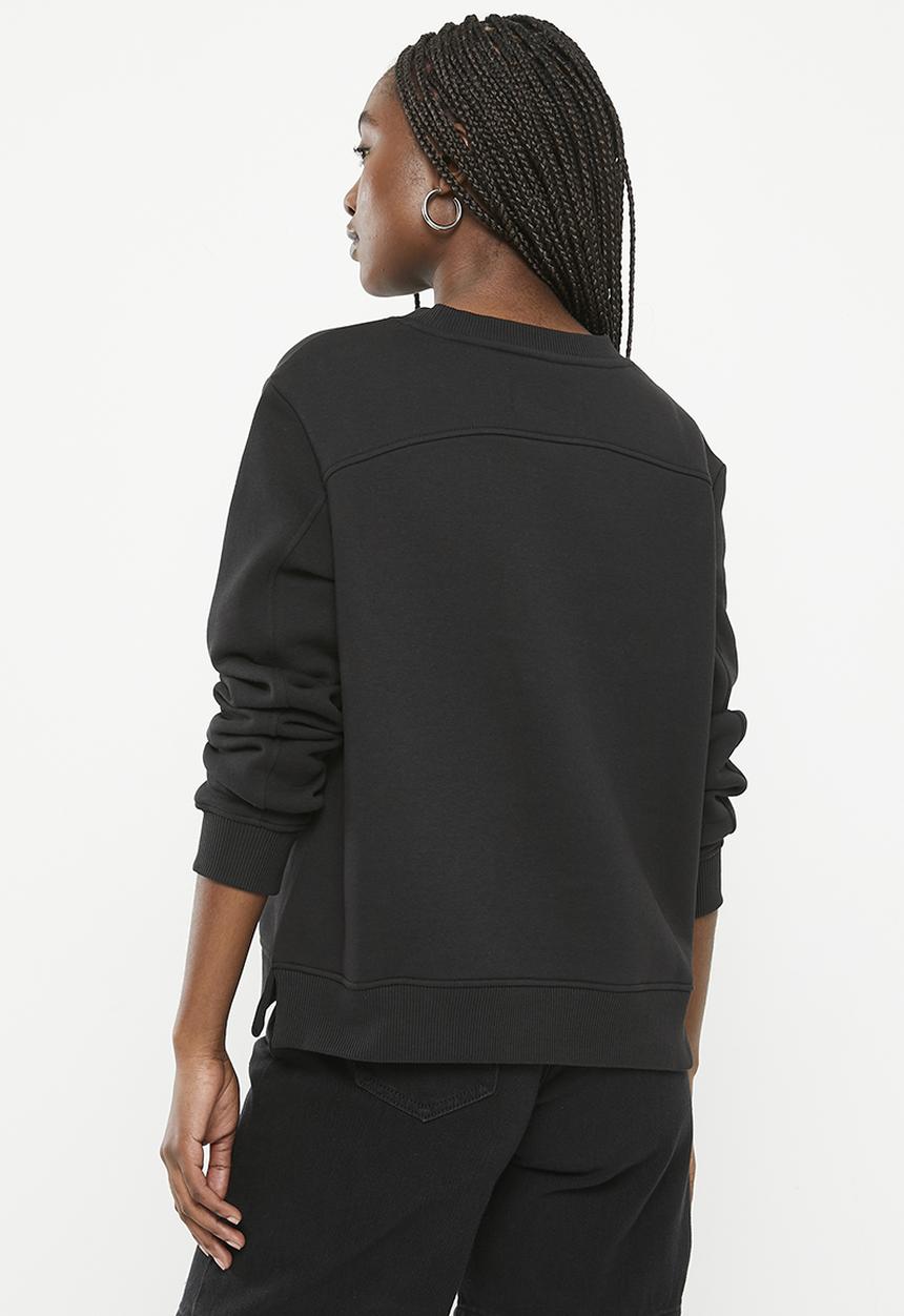 Calvin Klein - Monologo regular crewneck - ck black