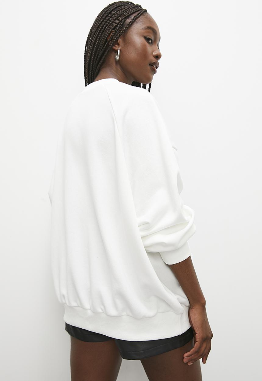 Blake - City slouch crew - ecru