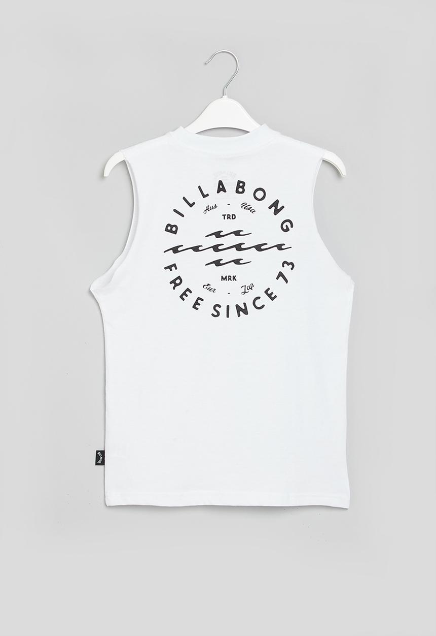 Billabong  - Boys big wave daz mu - white