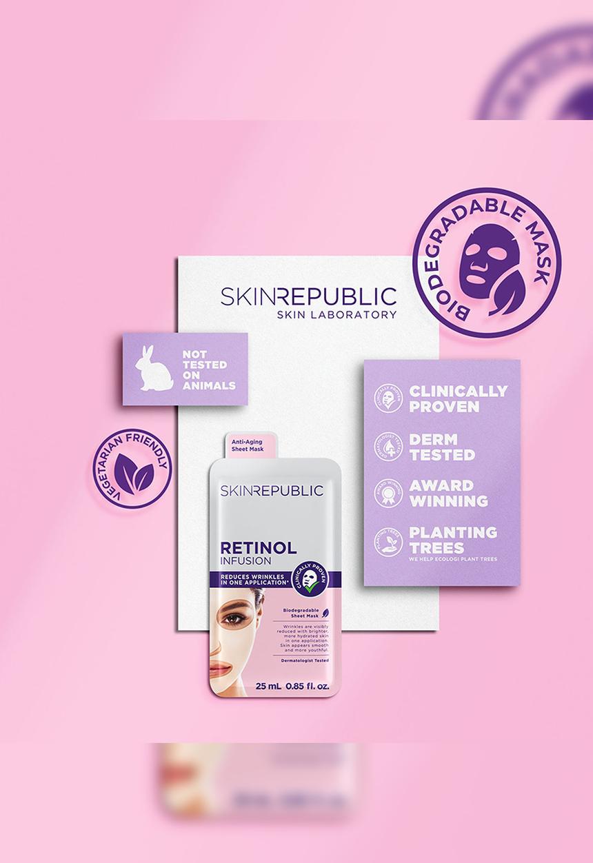 Skin Republic - Retinol Infusion Face Mask