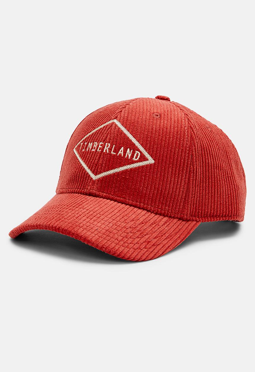 Timberland - Corduroy cap - chili oil