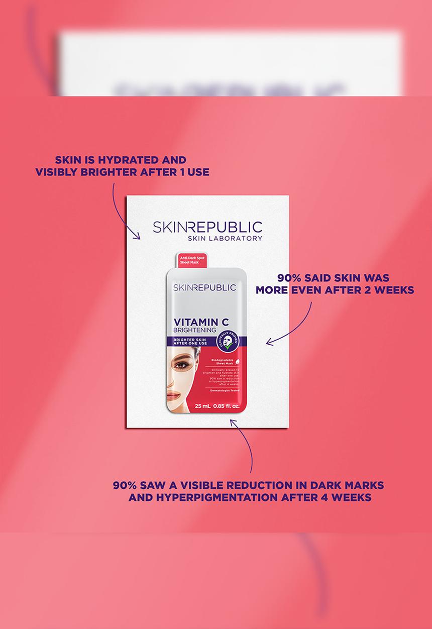 Skin Republic - Brightening Vitamin C Face Mask