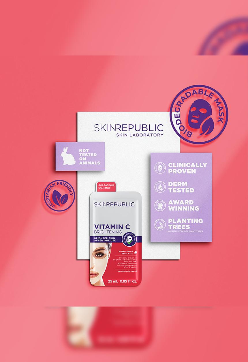 Skin Republic - Brightening Vitamin C Face Mask