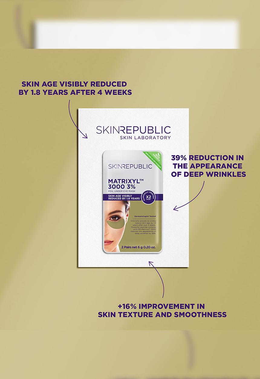 Skin Republic - Matrixyl™ 3000 3% Foil Under Eye Patches