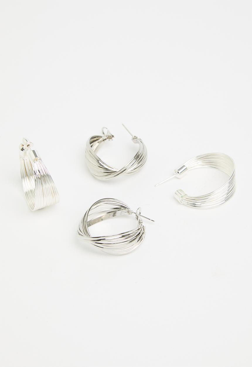 Superbalist - Sidney earring pack - silver
