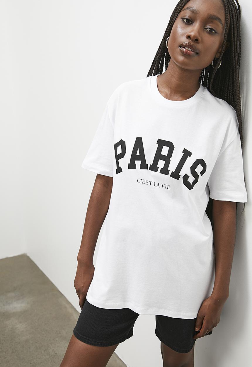 Blake - Oversized novelty - white