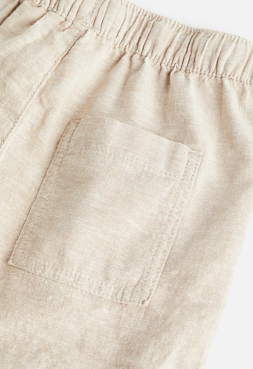H&M - Loose fit joggers - light beige