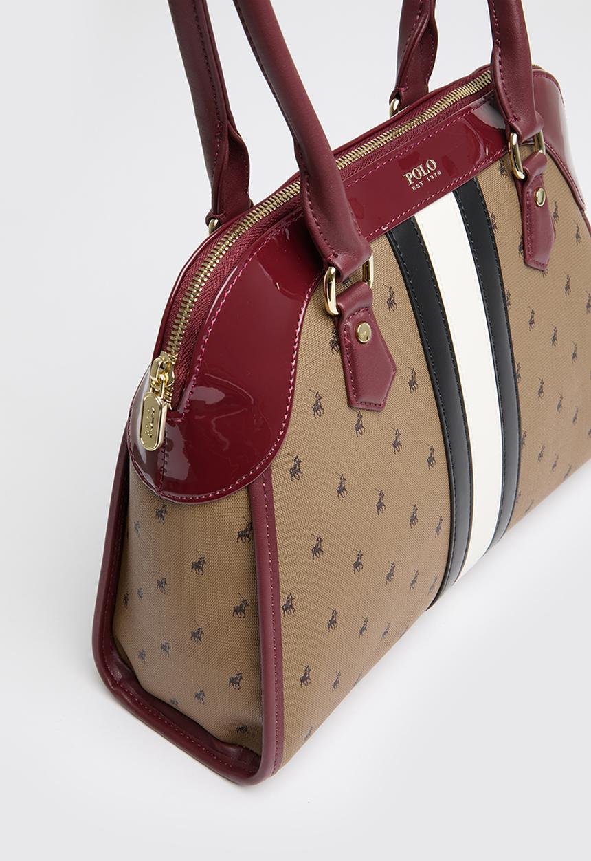 POLO - Shopper - burgundy