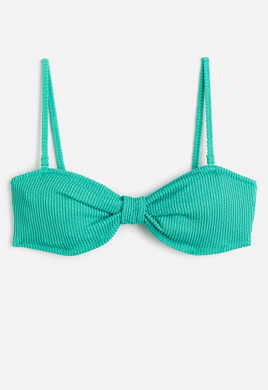 H&M - Bandeau bikini top - bright green