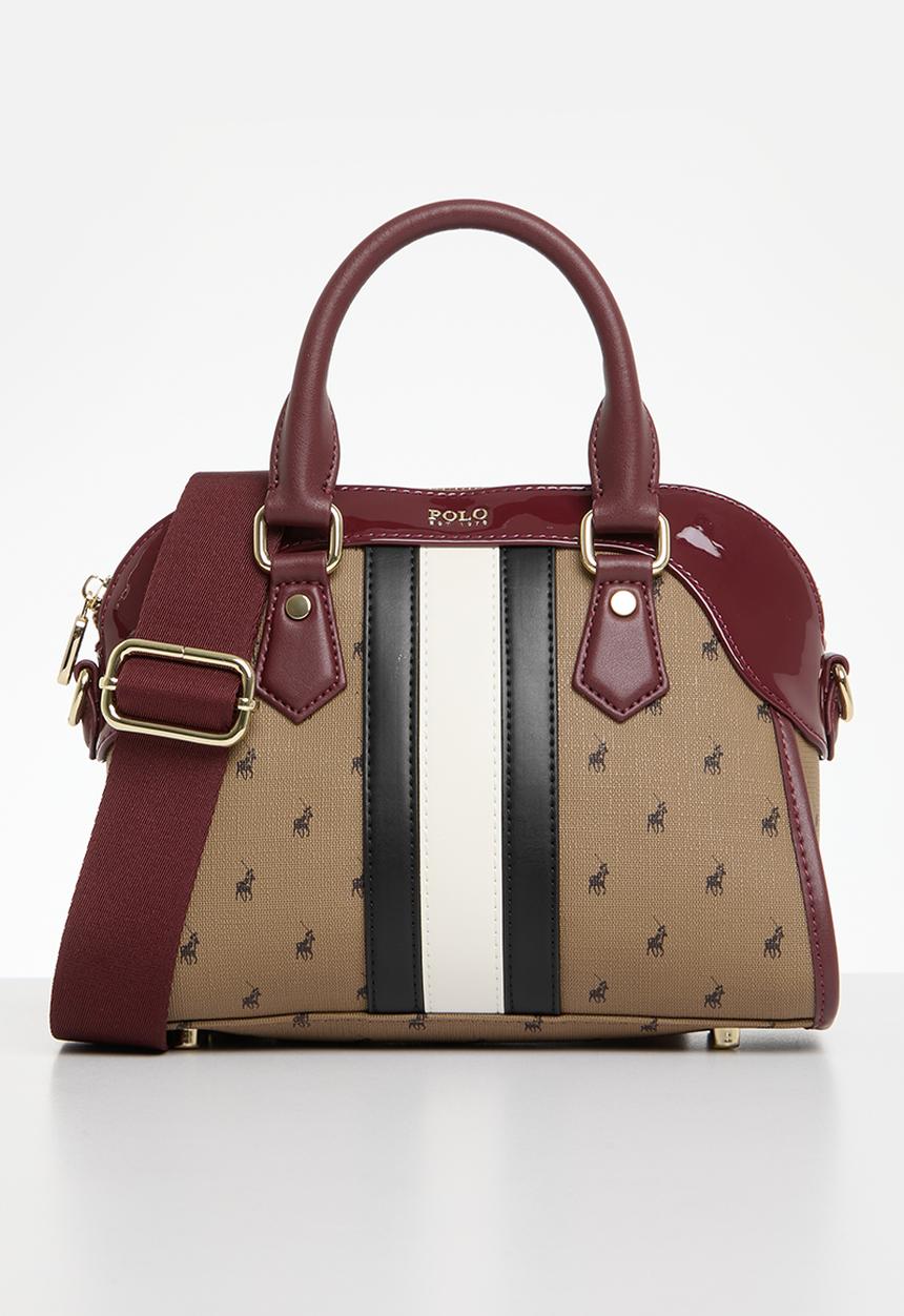 POLO - Mini shopper - burgundy