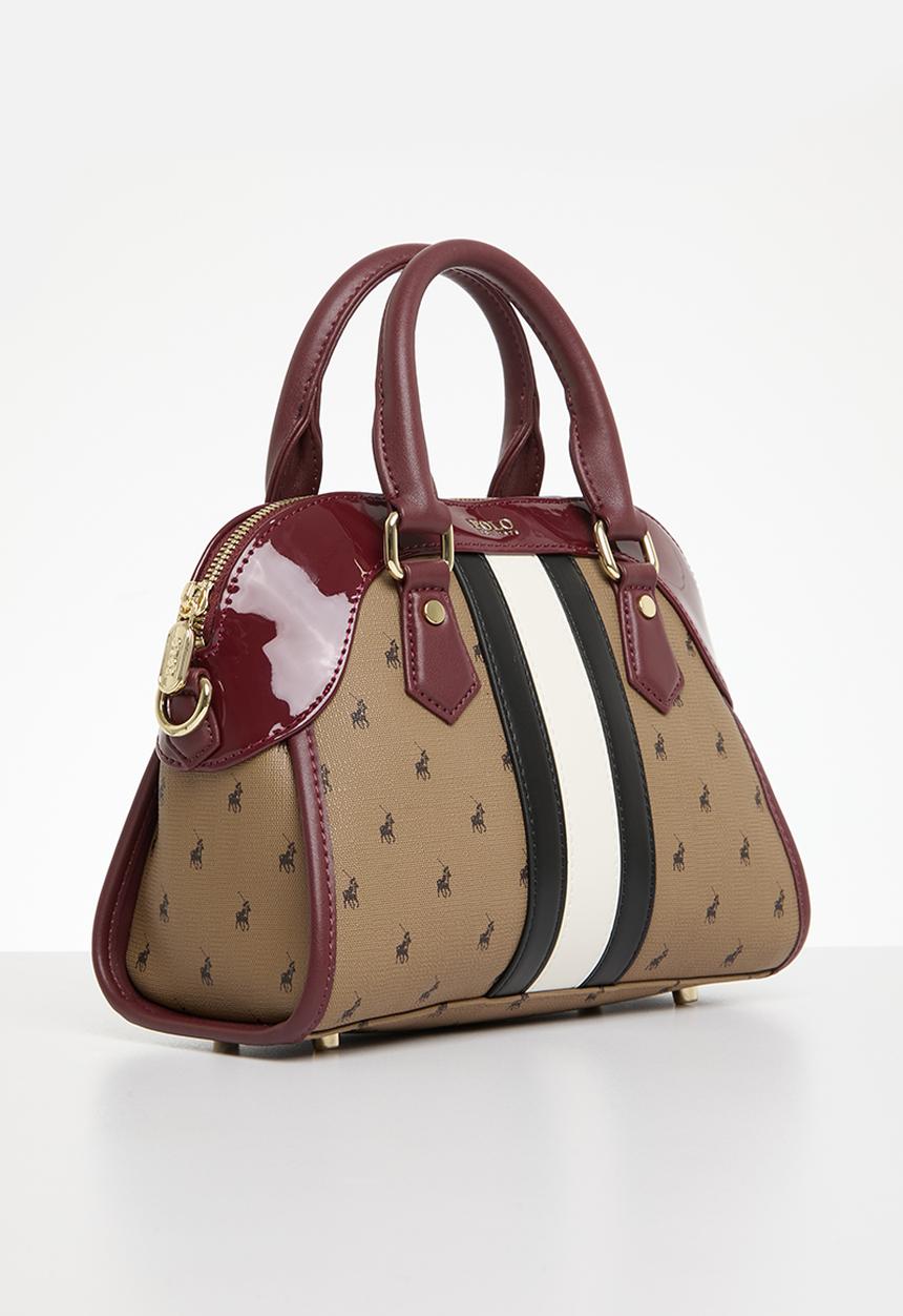 POLO - Mini shopper - burgundy