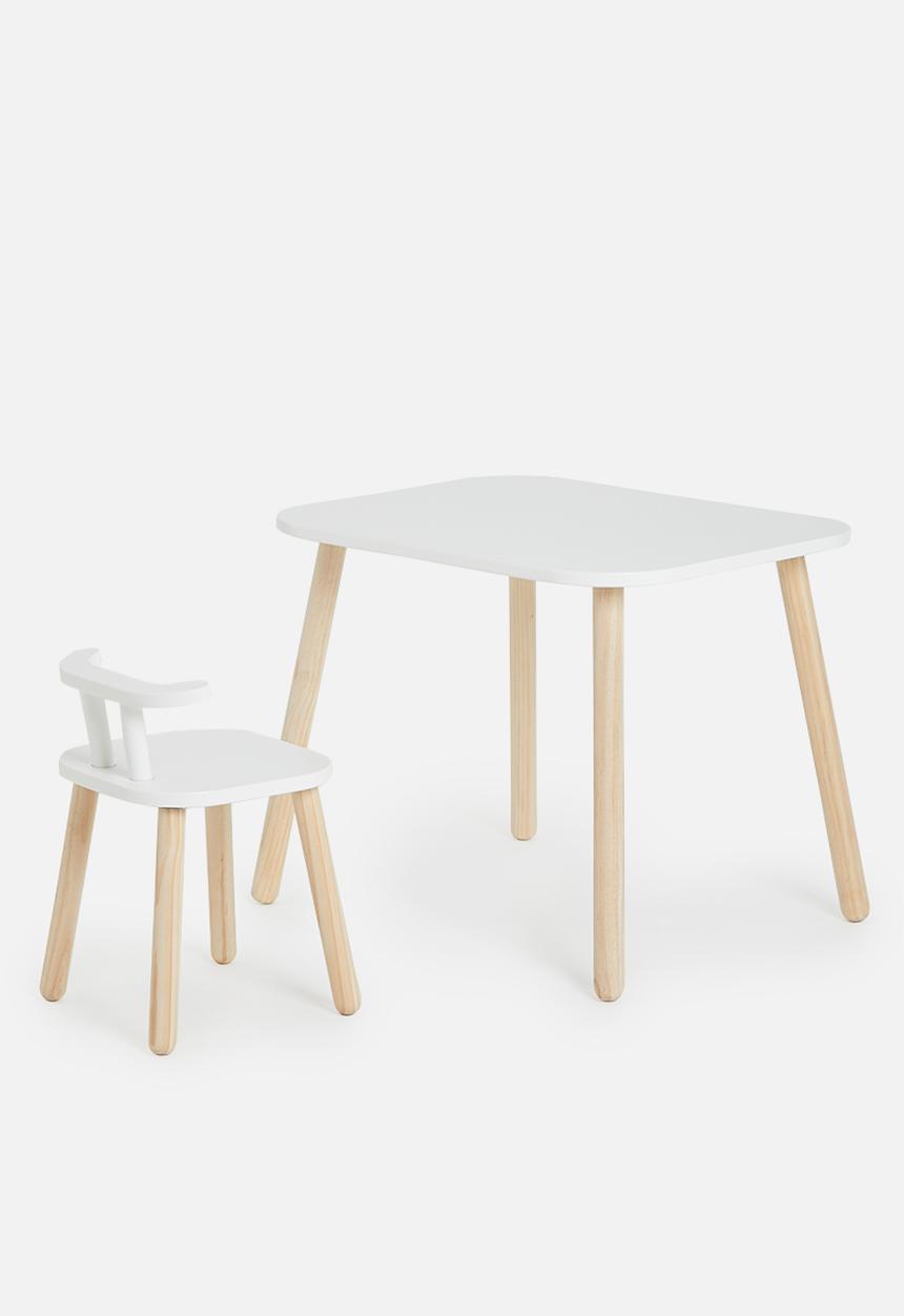 Sixth Floor - Koda table & chair set - grey