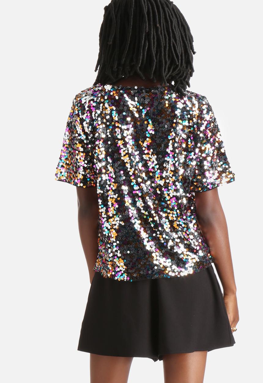 Vero Moda - Sequin Disco Top