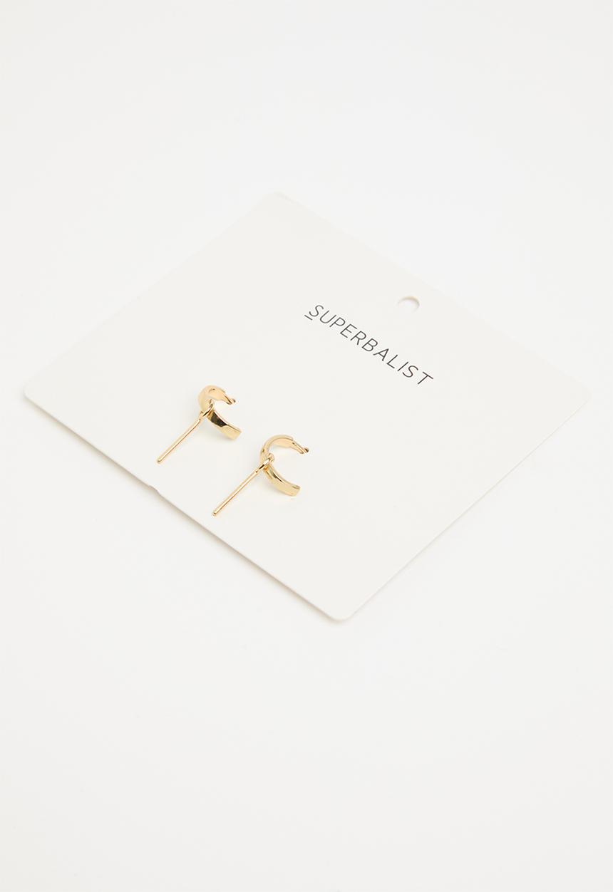Superbalist - Rita hoop earrings - gold