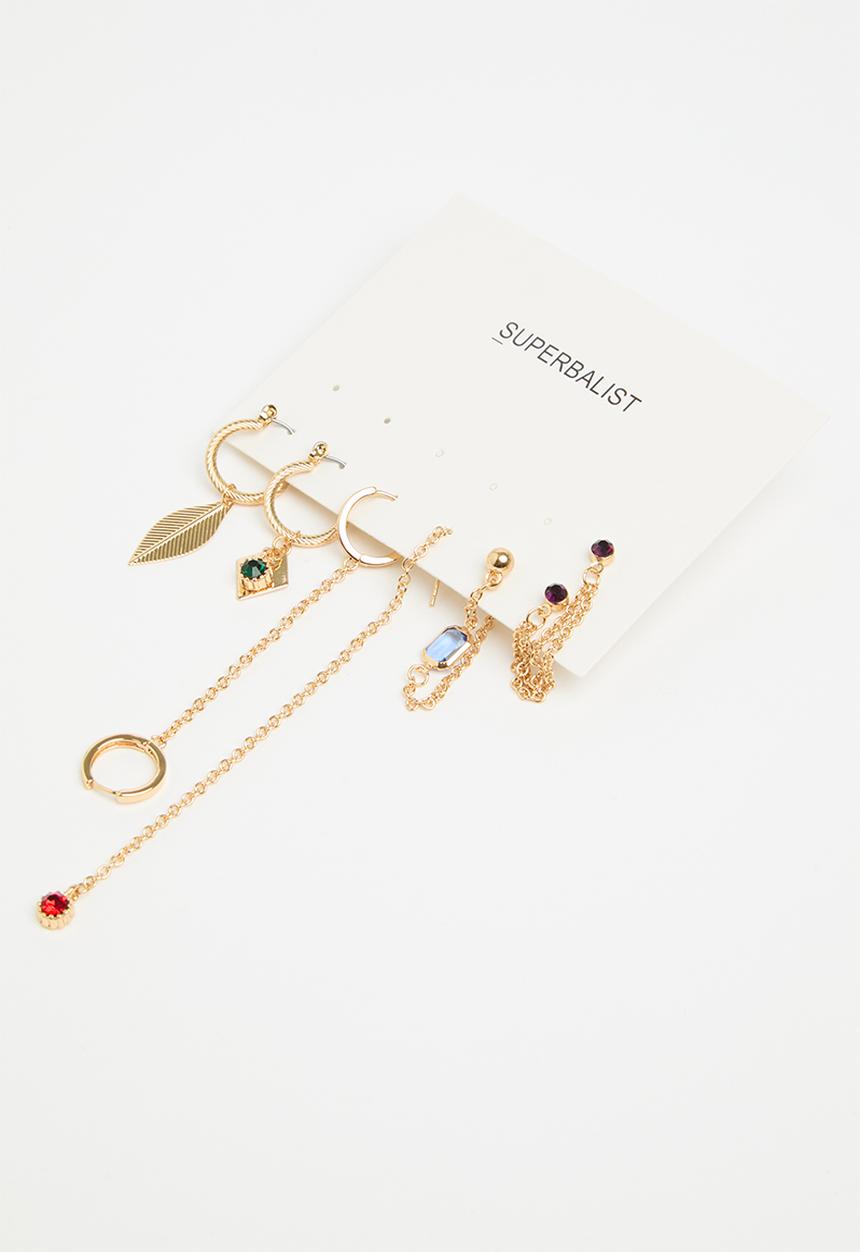 Superbalist - Emmie earring pack - gold
