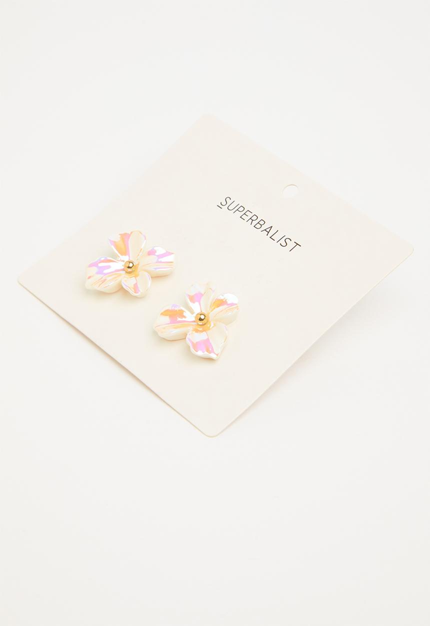 Superbalist - Flower stud earrings - multi