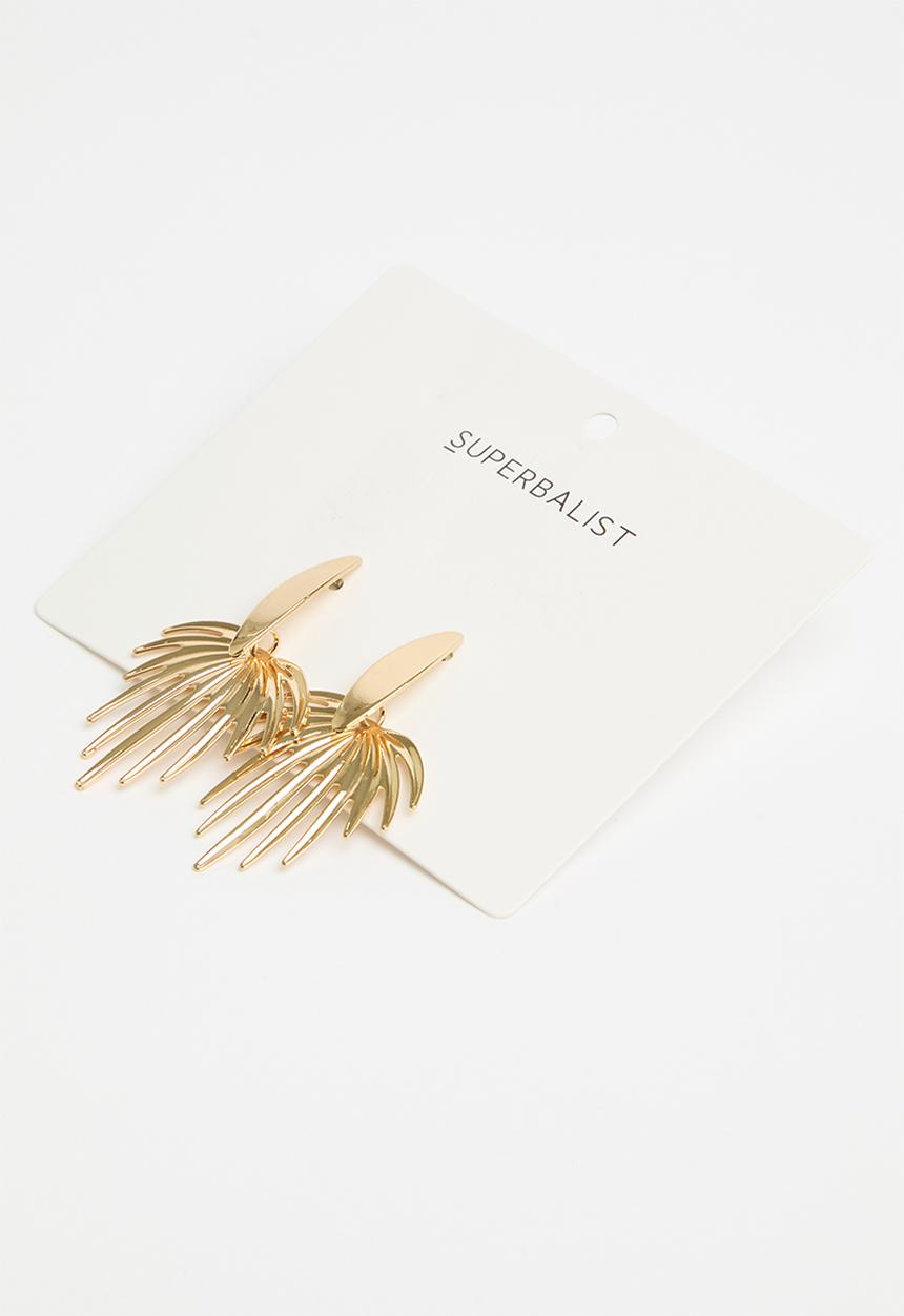Superbalist - Melissa stud earrings - gold