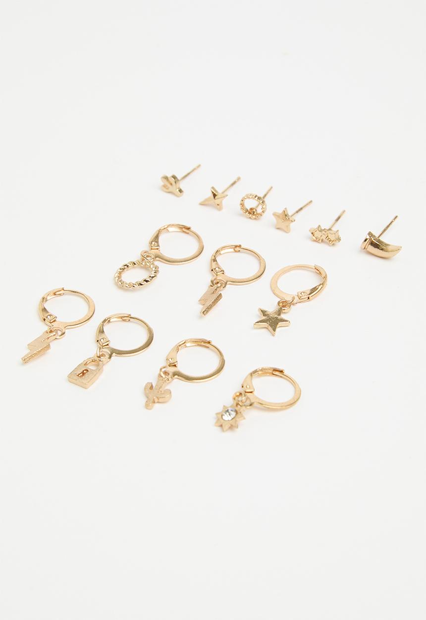 Superbalist - Debbie earring pack - gold
