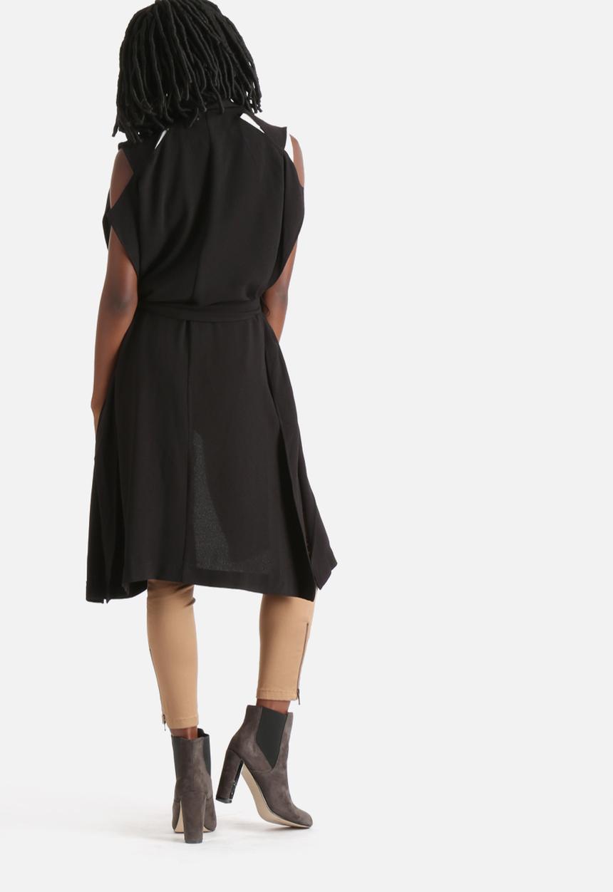 Vero Moda - Glow Slit Sleeveless Blazer 
