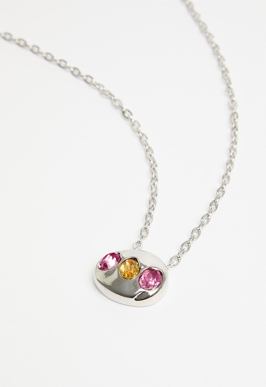 Superbalist - Frankie earring and necklace set - silver
