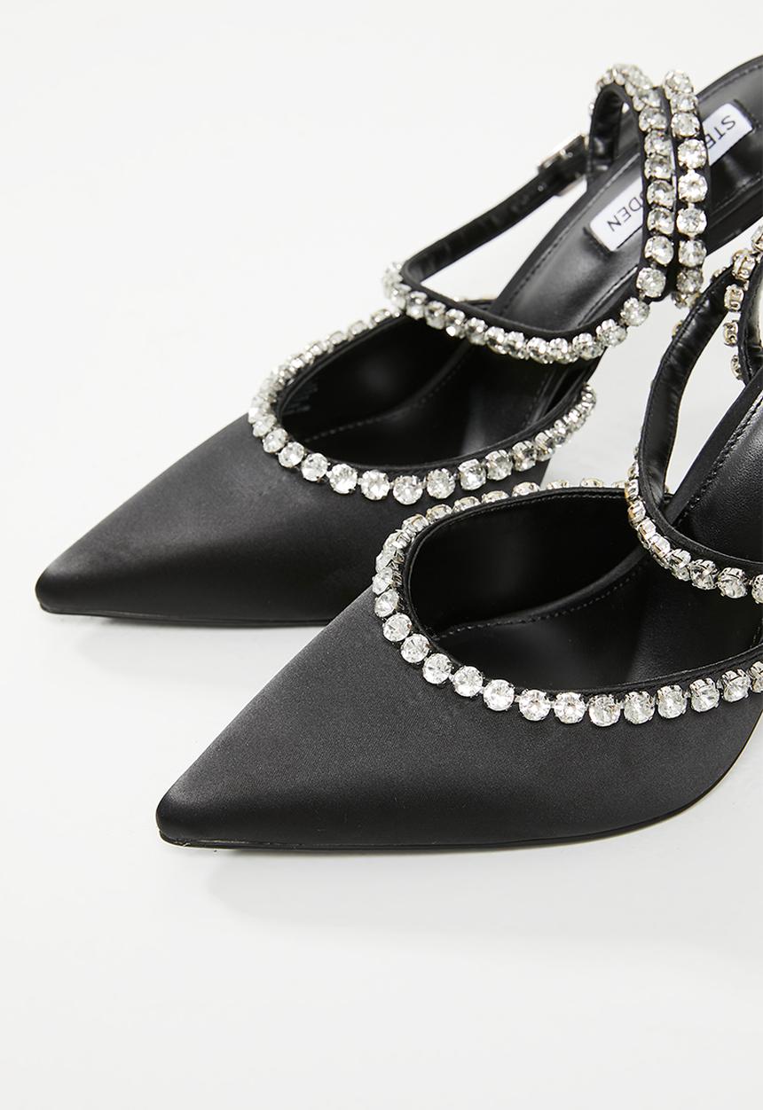 Steve Madden - Vamper court heel - black satin