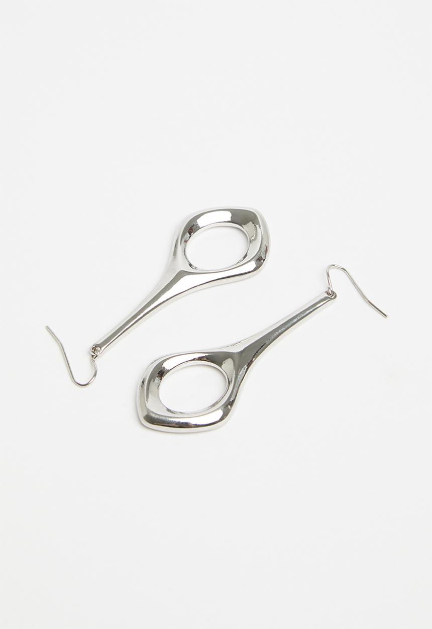 Superbalist - Angie statement earrings - silver