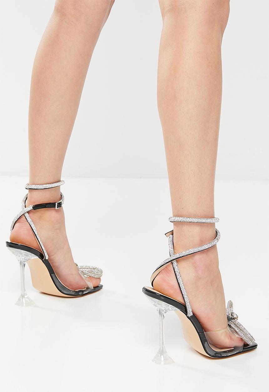 Public Desire - Glimmer heel - black