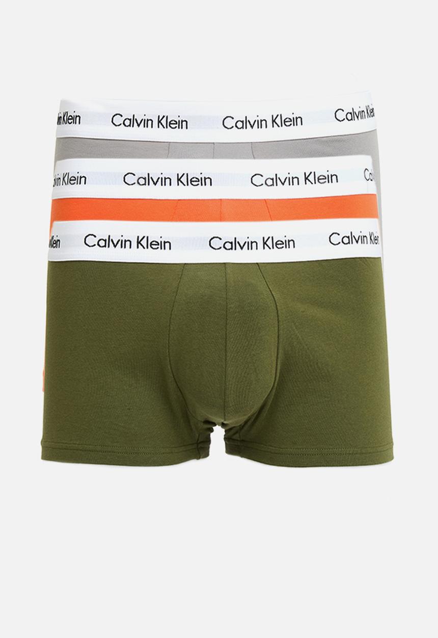 Calvin Klein - CK low rise trunk 3pk underwear - multi