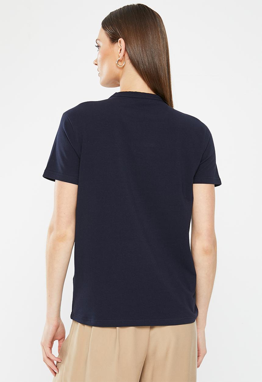POLO - Taylor Crested Tee - Navy