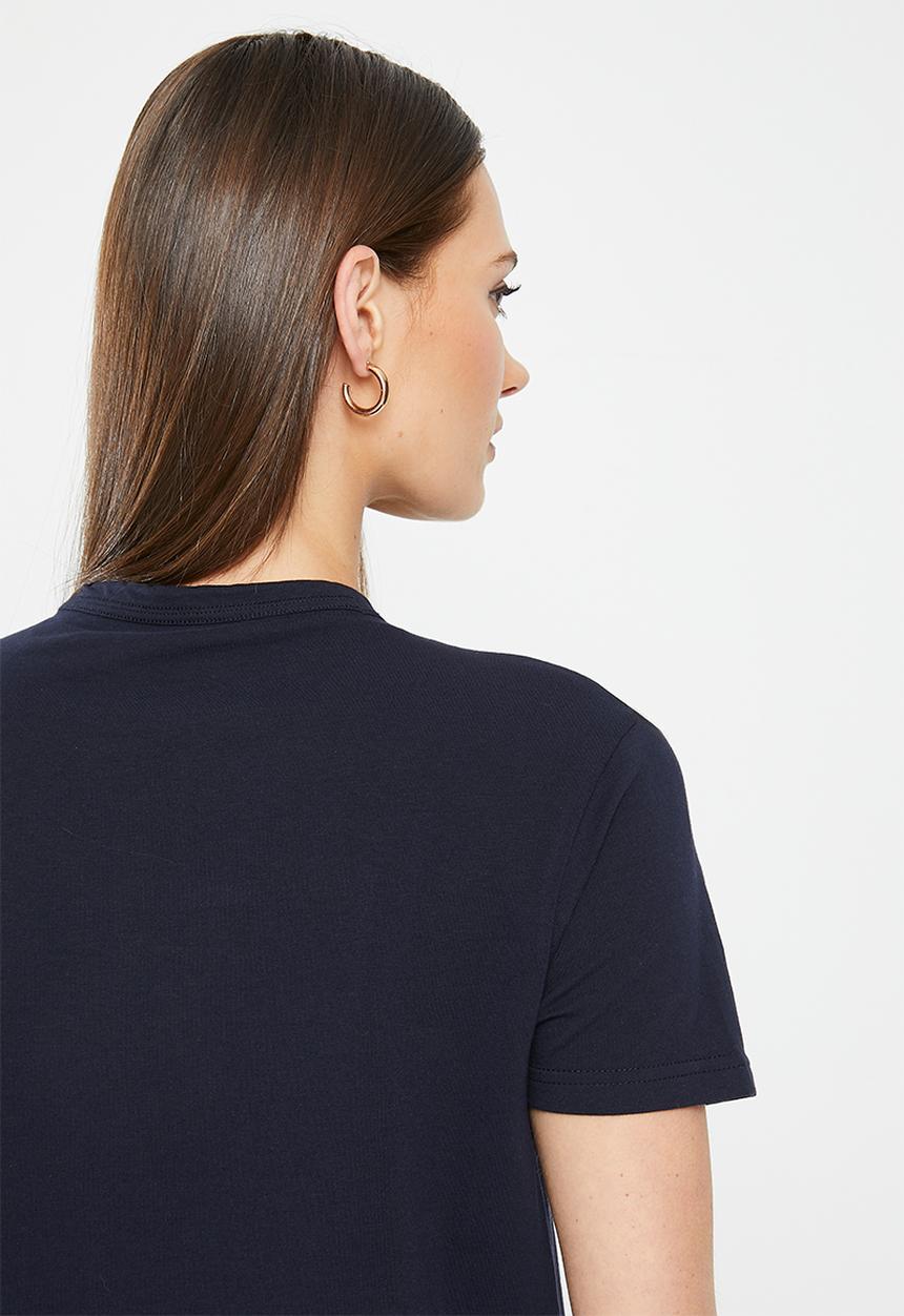 POLO - Taylor Crested Tee - Navy