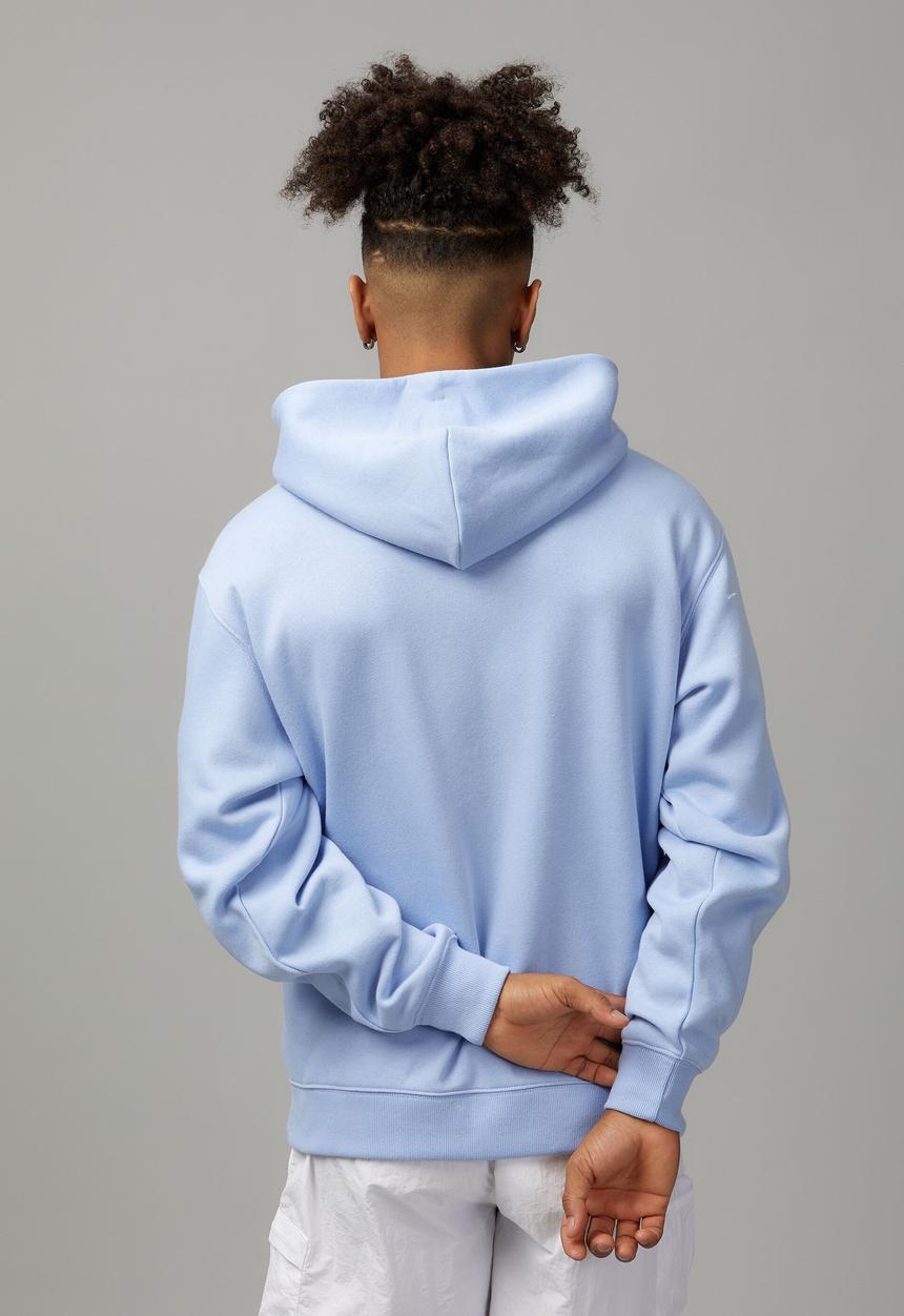 Factorie - Relaxed unified hoodie - carolina blue/unified lockup