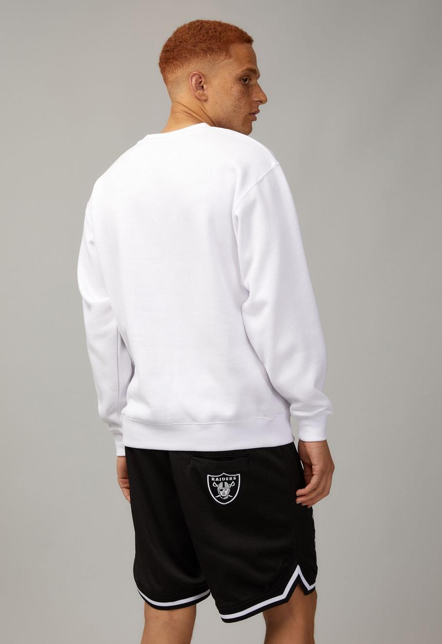 Factorie - Relaxed unified crew - white/troutman