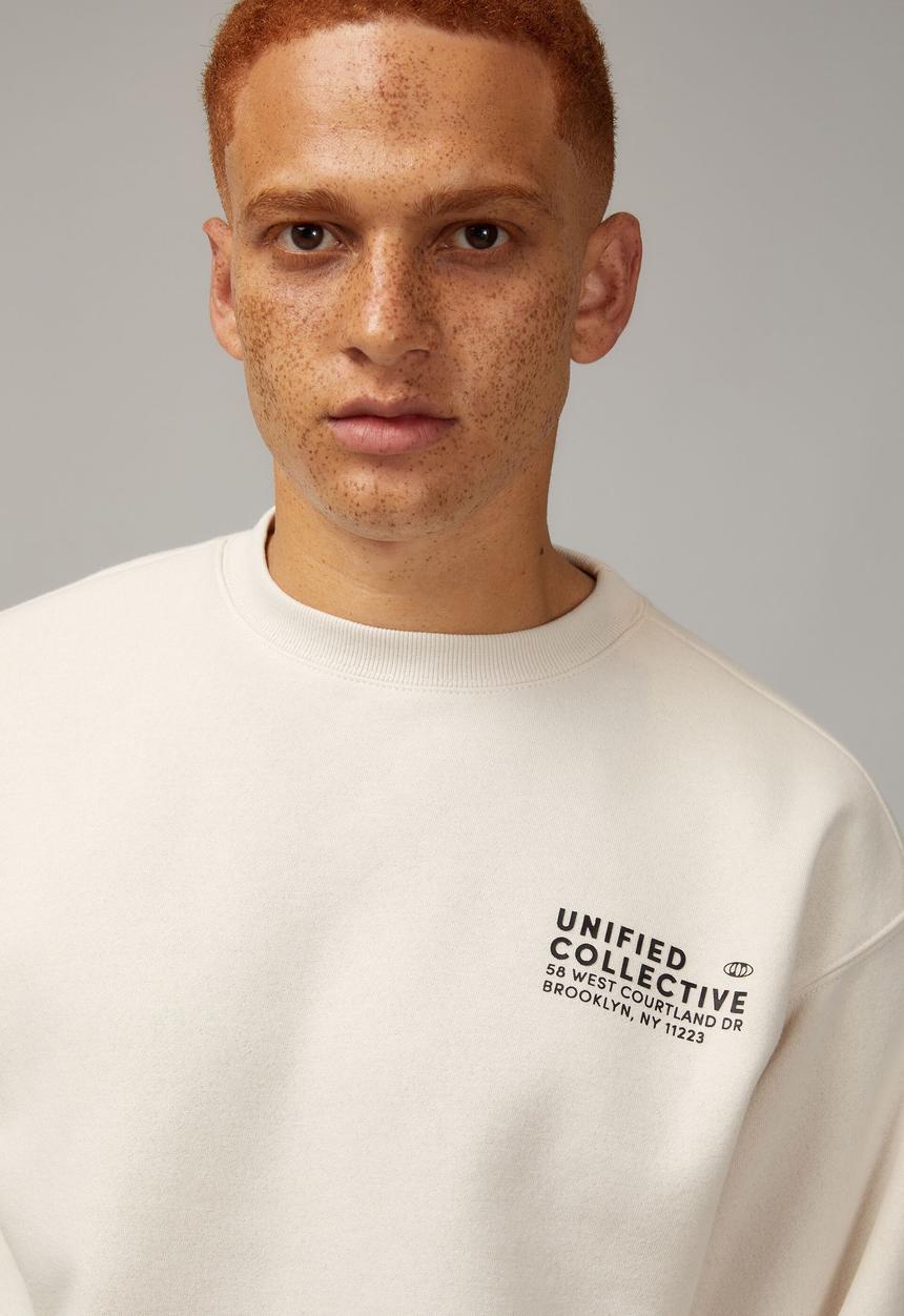 Factorie - Relaxed unified crew - ivory/unified