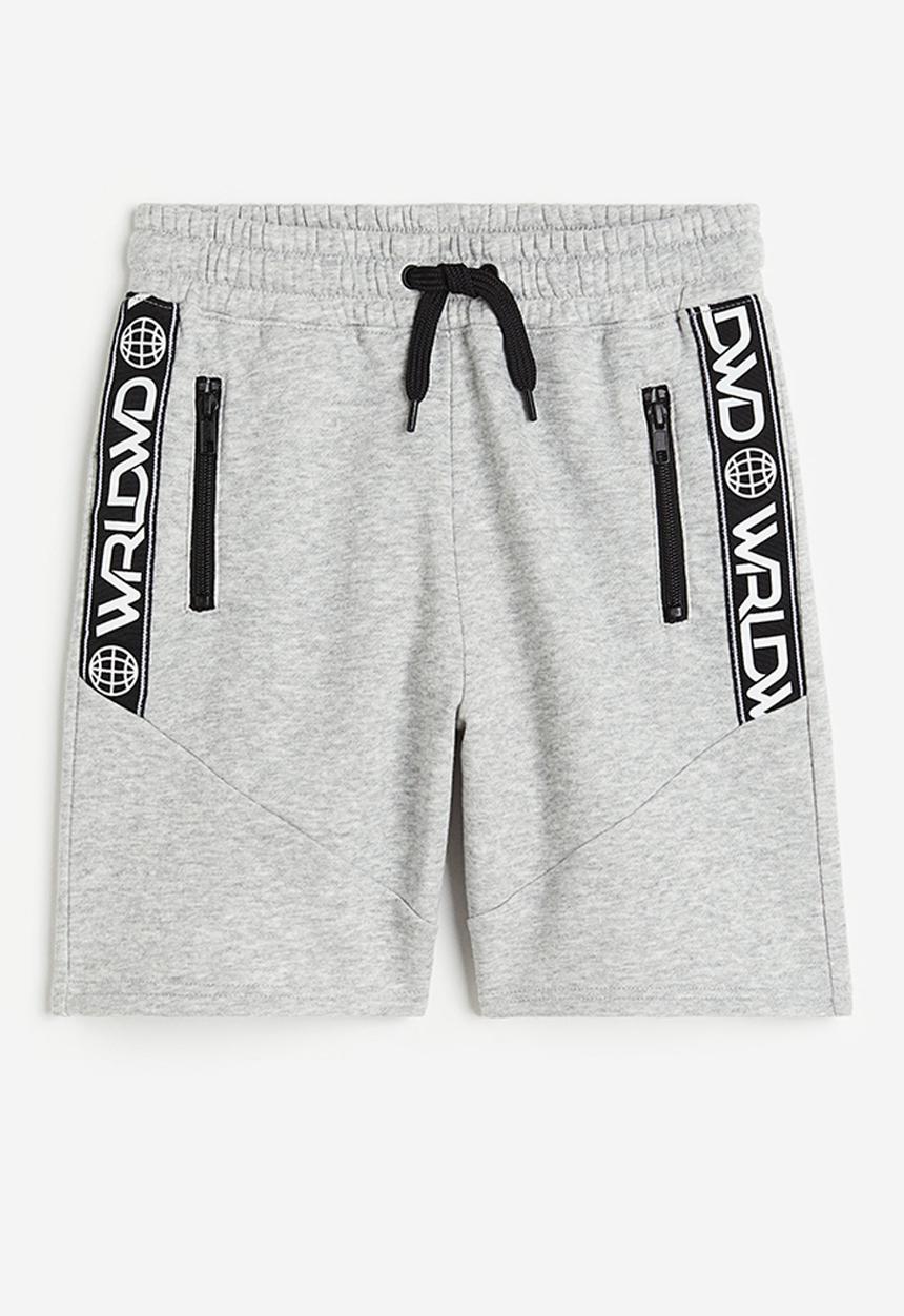 H&M - Printed sweatshorts - grey marl
