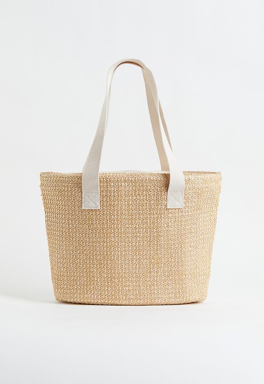 H&M - Cool bag - light beige 