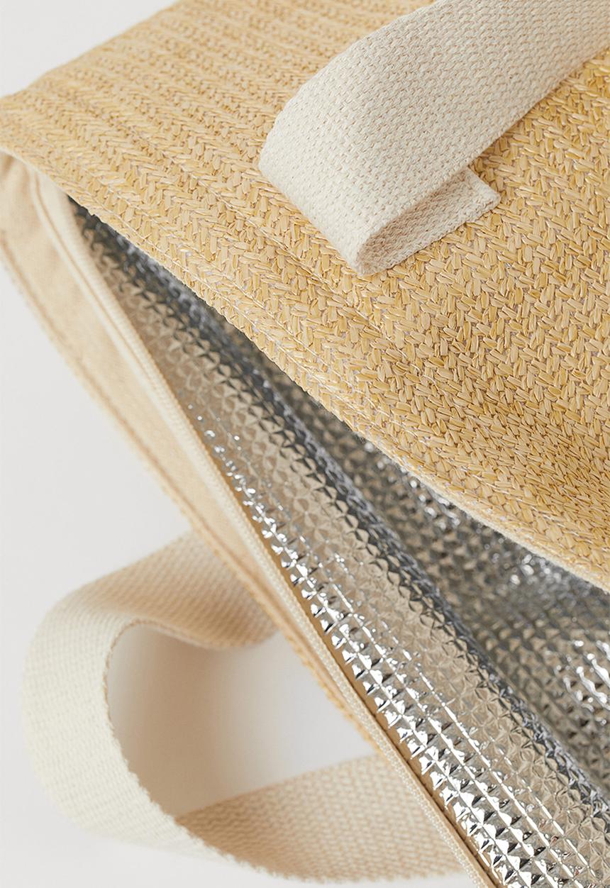 H&M - Cool bag - light beige 